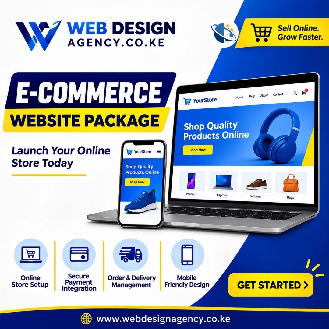 E-commerce Website Package in Kenya