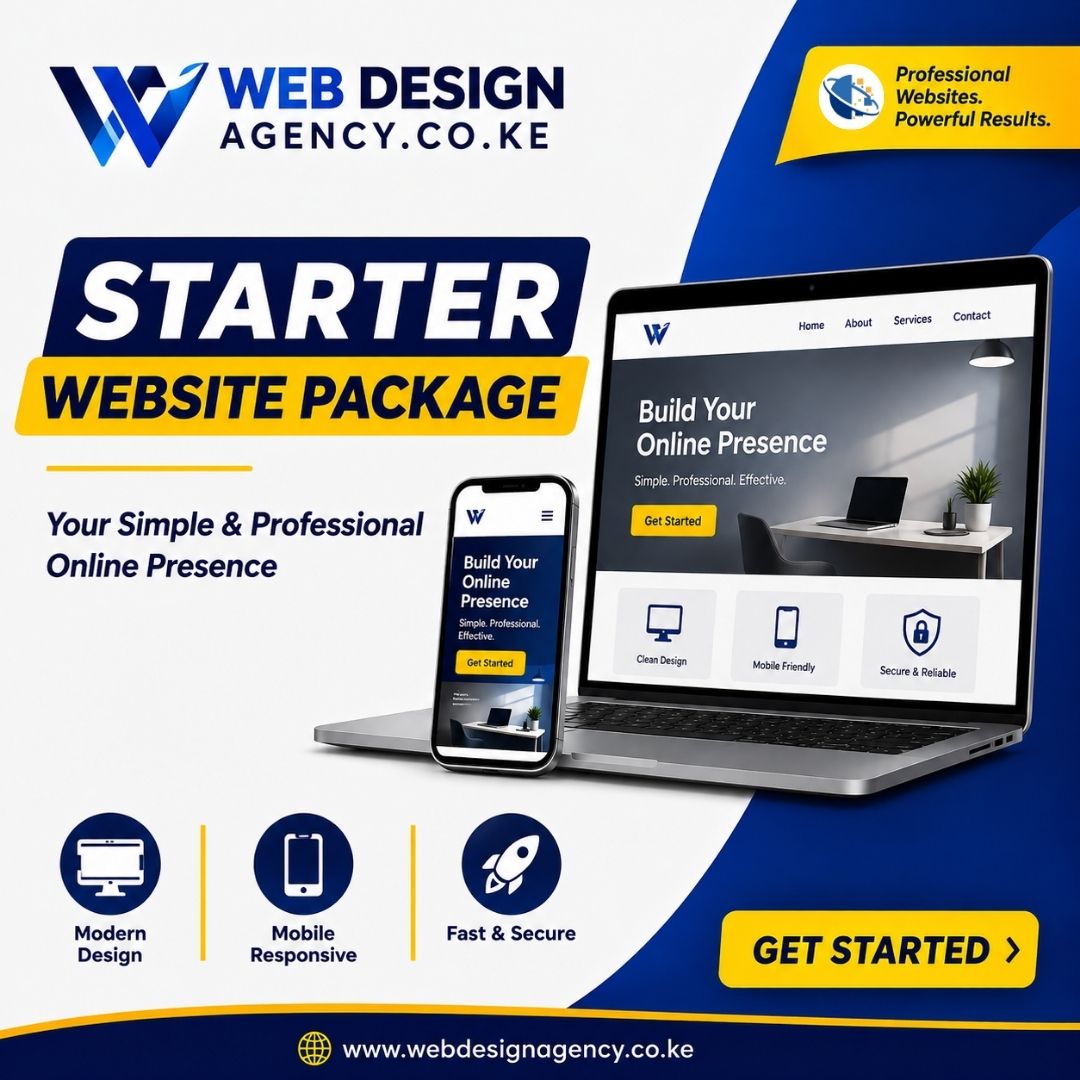 Starter Website Package in Kenya
